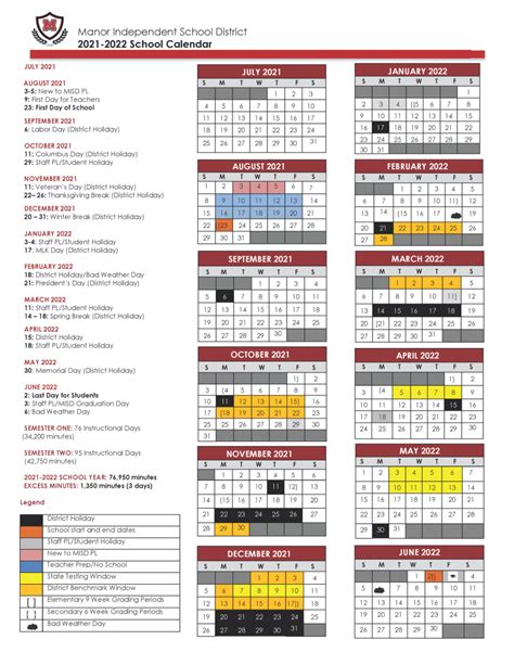 Keller Calendar Guide Benefits