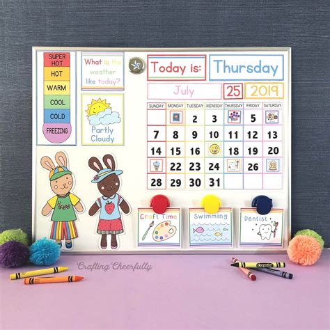 Educational benefits of using a kid's calendar