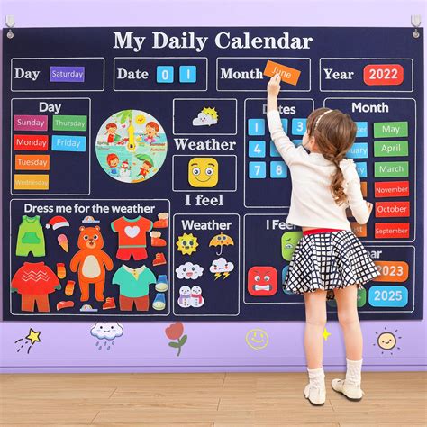 Kids calendar learning