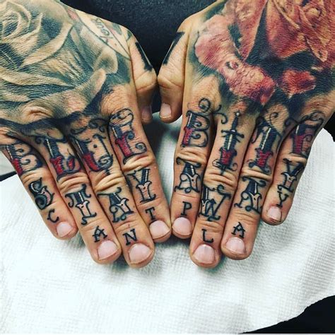 Knuckle Tattoo Aftercare