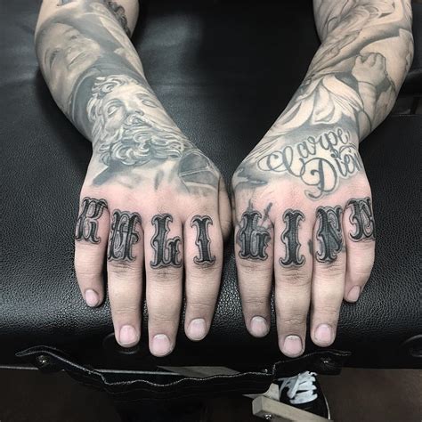 Knuckle Tattoo Styles