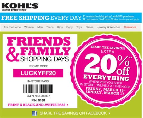 Kohls Offer