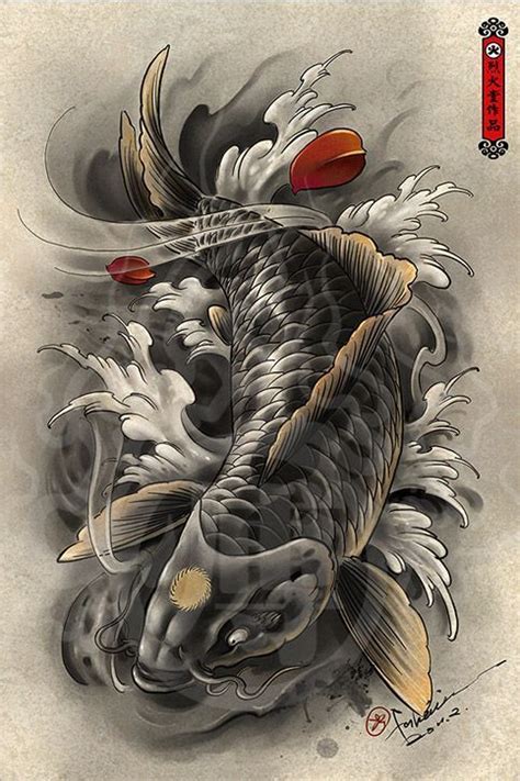 Koi Carp Dragon Tattoo Care