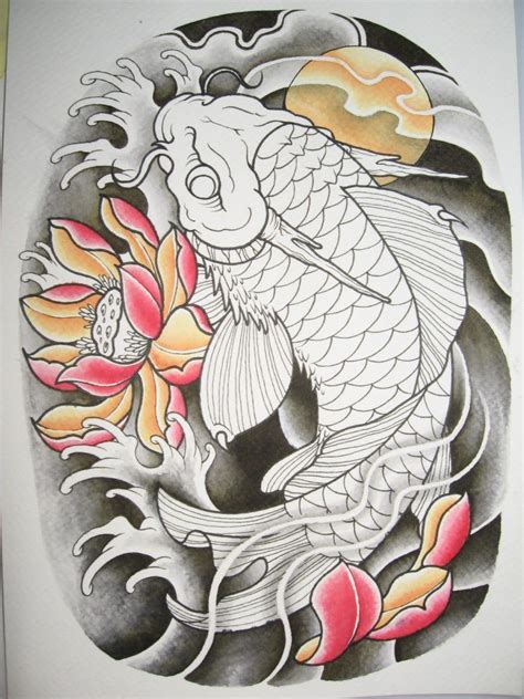 Koi Carp Dragon Tattoo Inspiration