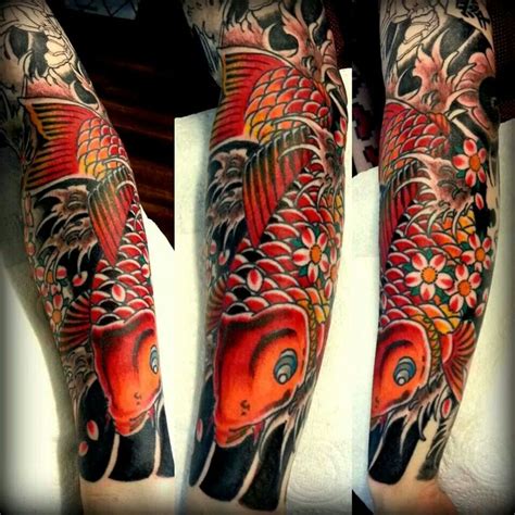 Koi Carp Dragon Tattoo Placement