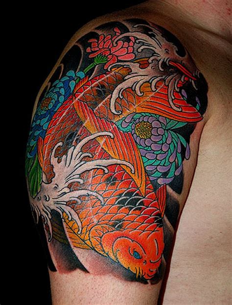 Koi fish tattoo inspiration