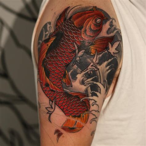 Koi fish tattoo symbolism