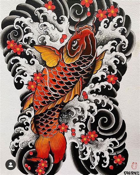 Koi Tattoo Art