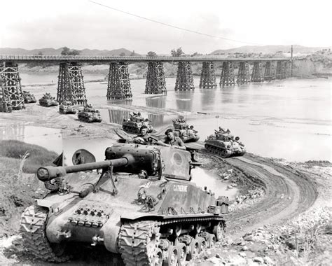 Korean War Tanks in 1952