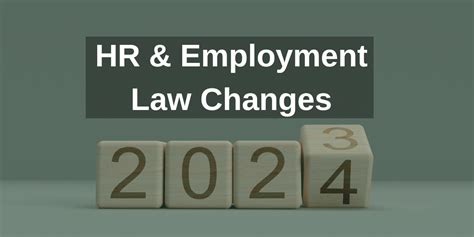 Labor and Employment Law Changes