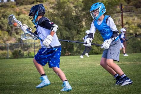 Tufts Lacrosse team in action