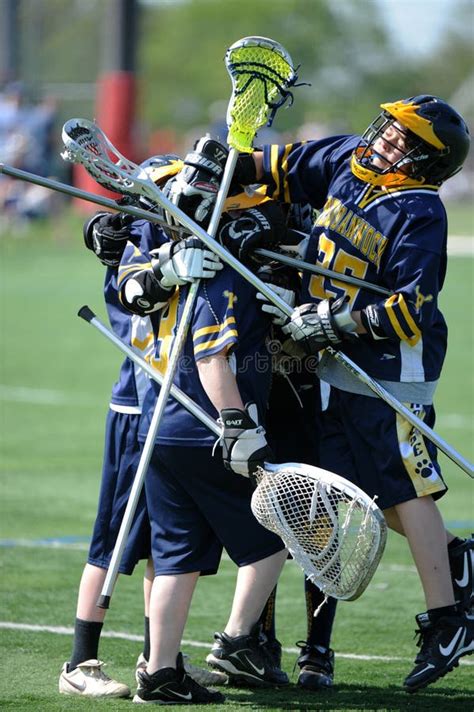 Lacrosse action