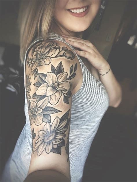 Ladies sleeve tattoo designs