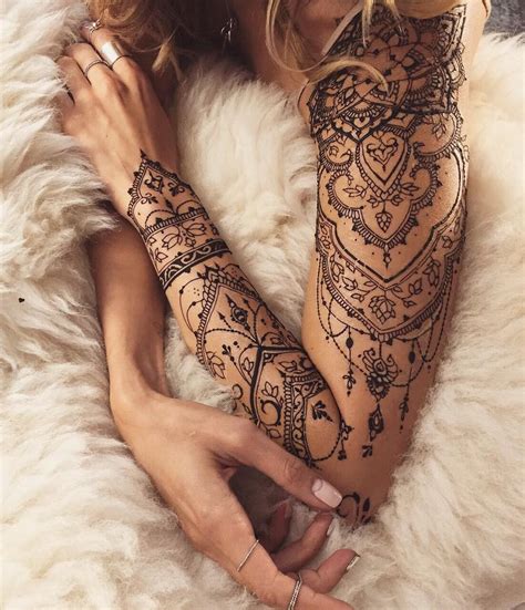 Ladies sleeve tattoo trends