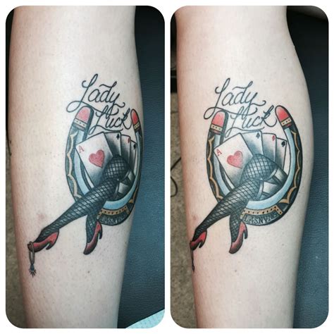 Lady Luck tattoo design