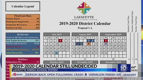 Lafayette Parish Calendar Image 10