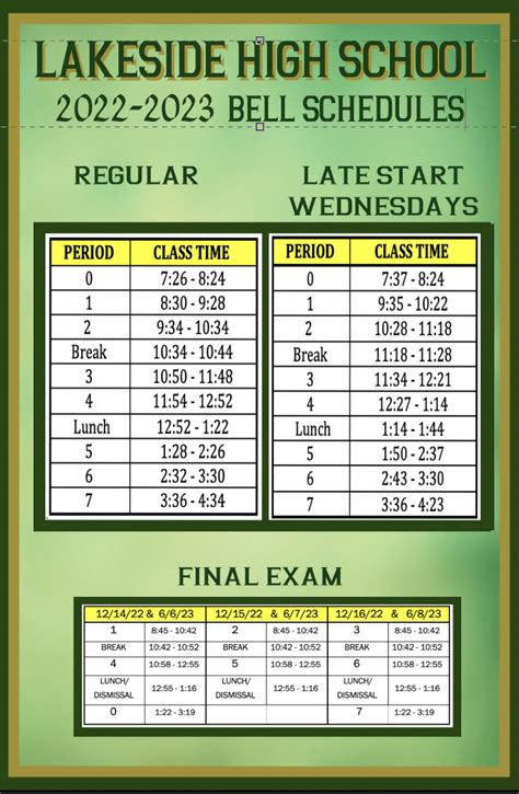 Lake Elsinore School District Calendar Image 7