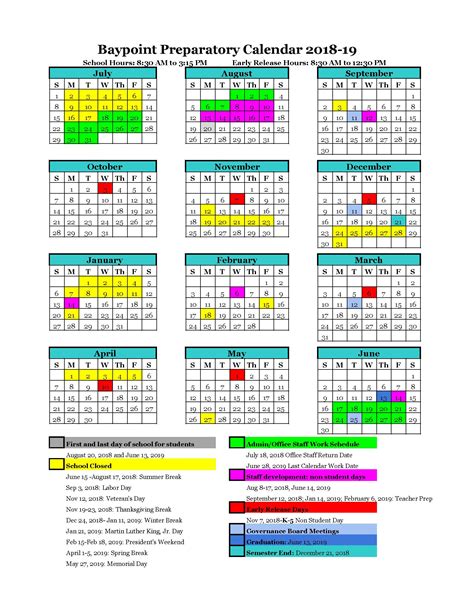 Lake Elsinore School District Calendar Planning