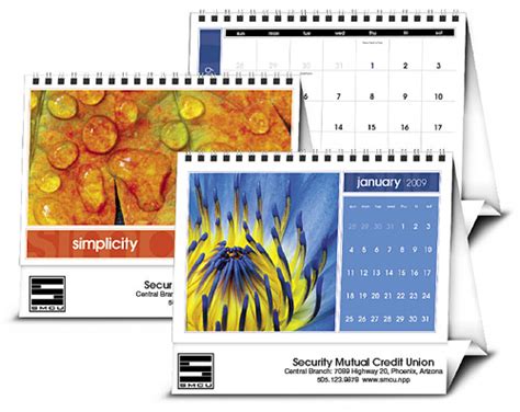 Large desk calendars for professionals