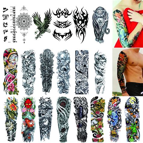 Large temporary tattoos