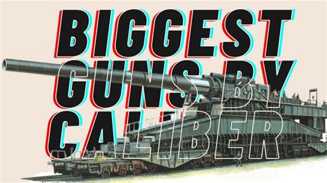 Largest Guns Caliber