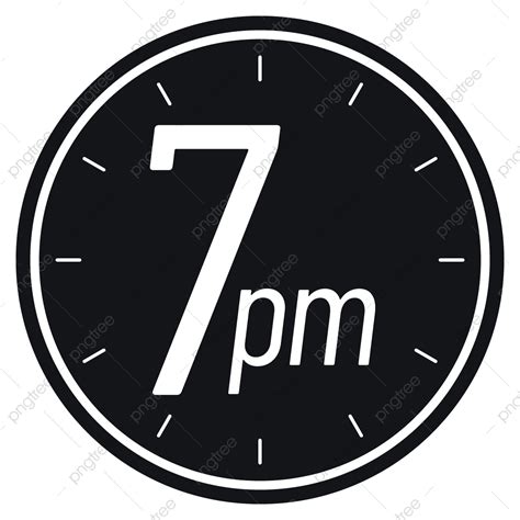 7 pm