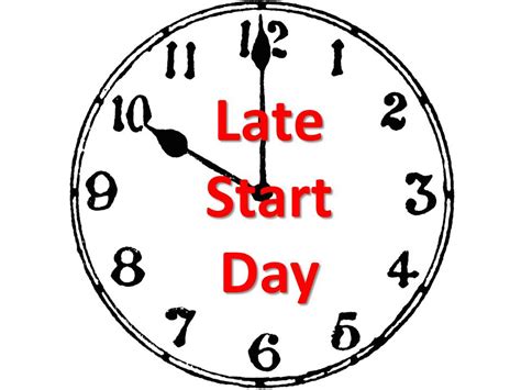 Late Start Days Image 9