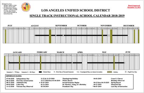 LAUSD Calendar Customization