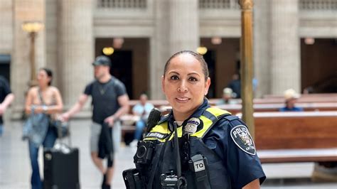 Law enforcement officer in uniform