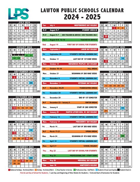 Benefits of Lawton Public Schools Calendar