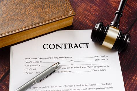 Lawyer drafting contract