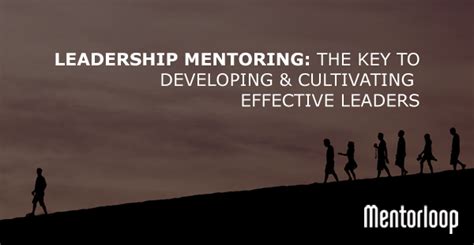 Leadership mentoring