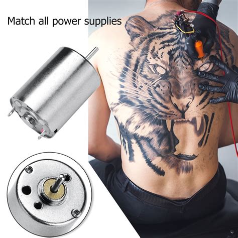 Leather tattoo machine motors