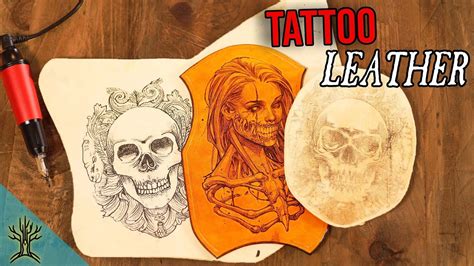 Leather tattoo machine tutorials