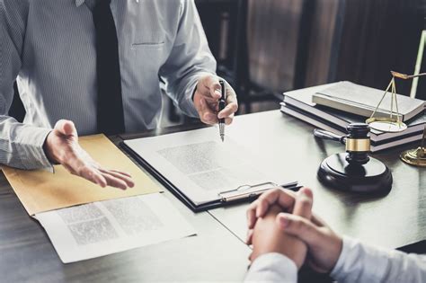 Lawyer in Courtroom