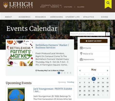 Benefits of the Lehigh University Academic Calendar