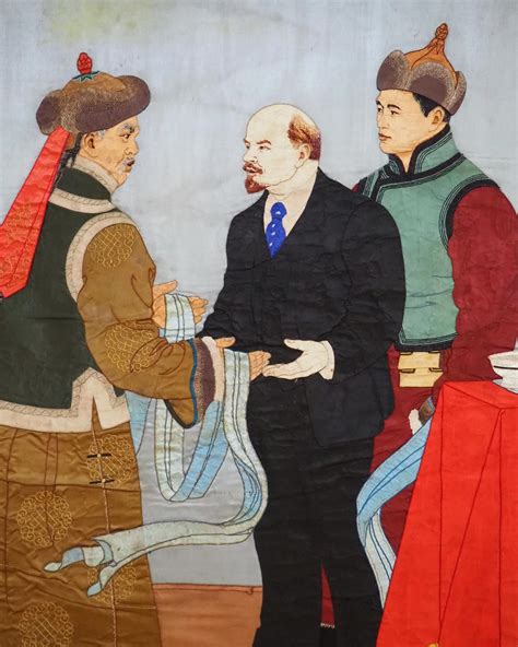 Lenin Meeting with Fellow Revolutionaries