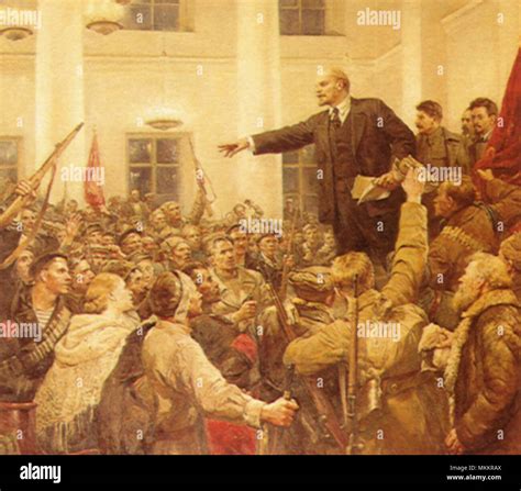 Lenin Delivering a Speech