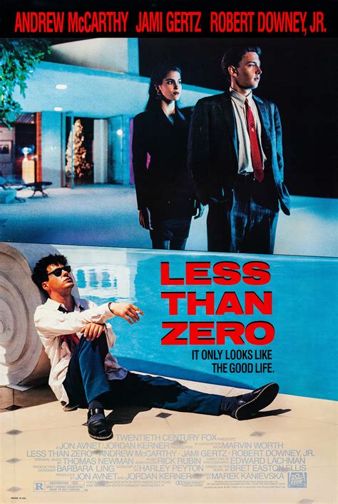 Less Than Zero Movie