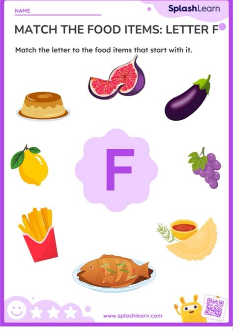 Letter F Matching