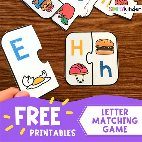 Letter Matching Games