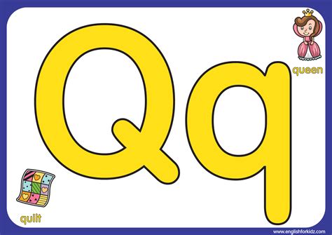 Interesting facts about the letter Q