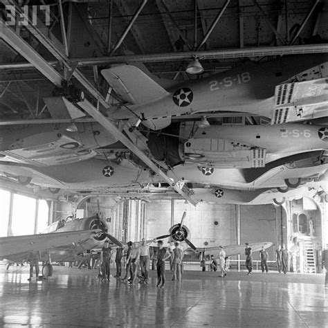 Lexington Class Aircraft Carrier Flight Deck