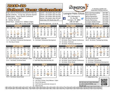 Lexington One School Calendar and Community Engagement