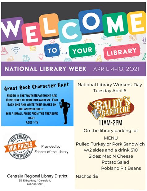 Library Events in Union County