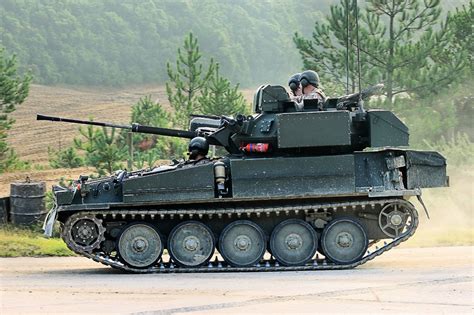 A photo of a light tank, highlighting its weight