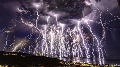 Lightning Strike from Plane