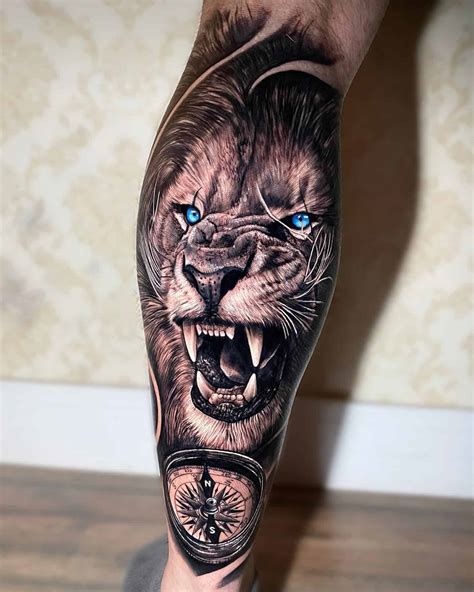 Lion tattoo design