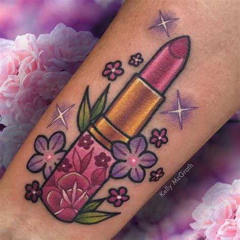 Lipstick tattoo designs