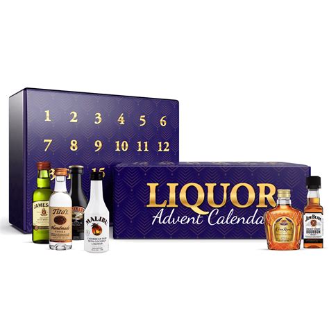 Liquor advent calendars